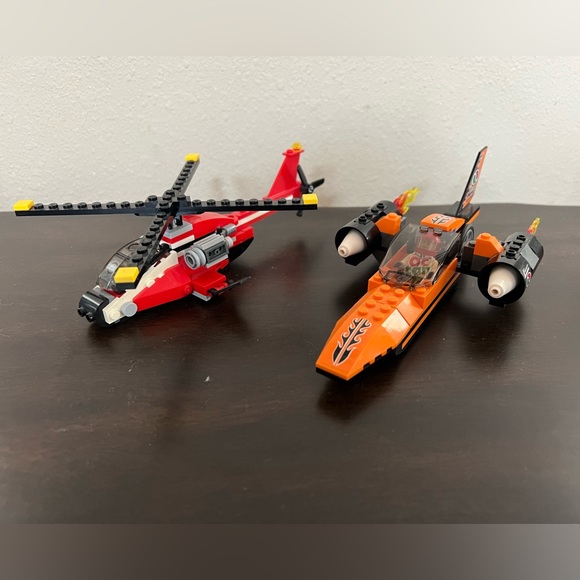 Lego Other - Lego set Creator helicopter & city racecar bundle